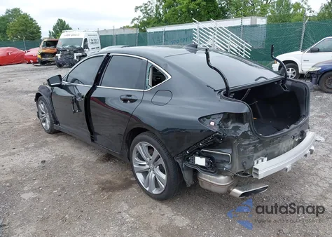 2022 Acura Tlx Technology Package from USA, damaged, VIN 19UUB5F42NA003326